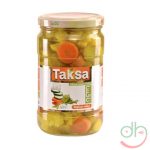 Taksa sliced mixed pickle-ترشی مخلوط درشت تاکسا