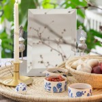 آینه هفت سین مستطیل مدل آمن