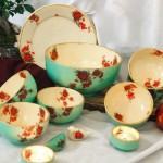 ست کامل هفت سین نوستالژی گل سرخی --Haftsin