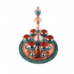 Firoozeh Glass Set - سرویس نوشیدنی طرح فیروزه