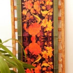 رومیزی طرح گل و مرغ---tablecloth