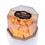 قند حبه ای زعفرانی پایتخت_Paytakht saffron sugar cubes